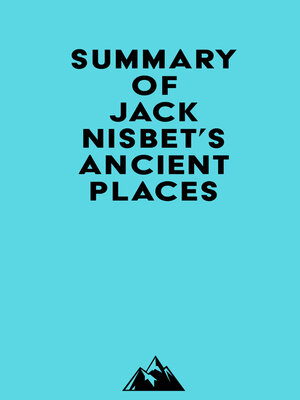 cover image of Summary of Jack Nisbet's Ancient Places